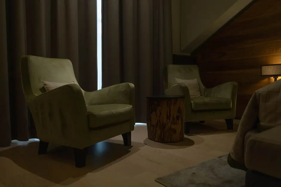Quiet, cosy living room
